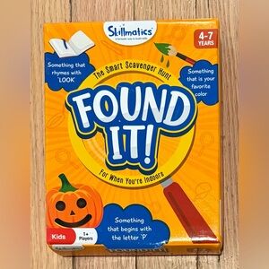 Found It! Indoor Scavenger Hunt Game - Orange